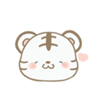 ちょっぴりあまのじゃくなほわいとたいがー（個別スタンプ：30）