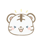 ちょっぴりあまのじゃくなほわいとたいがー（個別スタンプ：31）