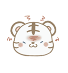 ちょっぴりあまのじゃくなほわいとたいがー（個別スタンプ：34）