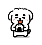 可愛いマルチーズ_2 日常（個別スタンプ：18）