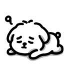 可愛いマルチーズ_2 日常（個別スタンプ：25）