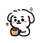 可愛いマルチーズ_2 日常（個別スタンプ：32）