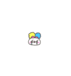 ぽわぽわふれんず7〜小さい！繋がる！〜（個別スタンプ：24）