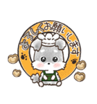 愛犬♡シュナウザー★ご挨拶【カフェ風】（個別スタンプ：5）