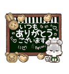 愛犬♡シュナウザー★ご挨拶【カフェ風】（個別スタンプ：15）