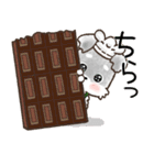 愛犬♡シュナウザー★ご挨拶【カフェ風】（個別スタンプ：20）