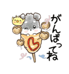 愛犬♡シュナウザー★ご挨拶【カフェ風】（個別スタンプ：23）