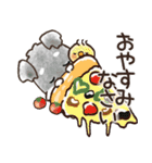 愛犬♡シュナウザー★ご挨拶【カフェ風】（個別スタンプ：37）