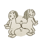 【らふがいず】タネはおまんじゅうの中に（個別スタンプ：1）