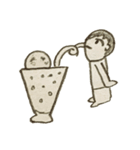 【らふがいず】タネはおまんじゅうの中に（個別スタンプ：17）