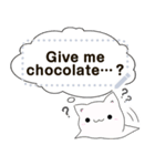 ゴーストにゃんこのメッセージスタンプ（個別スタンプ：7）