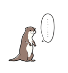 しゃべるかわうそ（個別スタンプ：4）