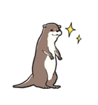 しゃべるかわうそ（個別スタンプ：21）