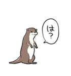 しゃべるかわうそ（個別スタンプ：24）