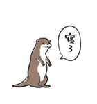 しゃべるかわうそ（個別スタンプ：31）