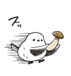 差し出すシマエナガ（個別スタンプ：26）