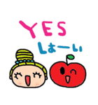 nenerin日常会話スタンプ日本語英語2気遣い（個別スタンプ：21）