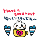 nenerin日常会話スタンプ日本語英語2気遣い（個別スタンプ：32）