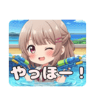 ウォータースナイパーみなみ（個別スタンプ：3）