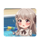 ウォータースナイパーみなみ（個別スタンプ：21）