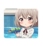 ウォータースナイパーみなみ（個別スタンプ：22）
