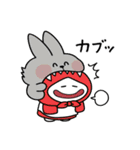 あまえんぼうさちゃんたちのハロウィン 3（個別スタンプ：14）