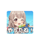 ウォータースナイパーみなみアニメーション（個別スタンプ：14）