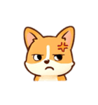 かわいいコーギー犬のスタンプ corgi（個別スタンプ：3）