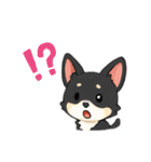 かわいいコーギー犬のスタンプ corgi（個別スタンプ：4）