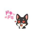 かわいいコーギー犬のスタンプ corgi（個別スタンプ：16）
