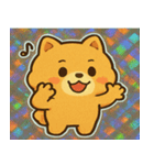 モコきらポメ伝わん道@SFW（個別スタンプ：14）