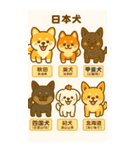 どんぐり兄弟と犬の日スタンプ（個別スタンプ：8）