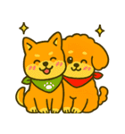 ♡もふワンたちのほっこり癒しスタンプ♡（個別スタンプ：33）