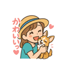 チワワと仲良しの日常会話スタンプ（個別スタンプ：7）