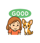 チワワと仲良しの日常会話スタンプ（個別スタンプ：10）