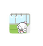 ふたりはなかよしスタンプ3(しろいぬちゃん（個別スタンプ：13）