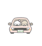 ふたりはなかよしスタンプ3(しろいぬちゃん（個別スタンプ：16）