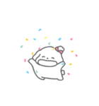 ふたりはなかよしスタンプ3(しろいぬちゃん（個別スタンプ：39）
