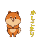 ポメラニアンと一緒の日常1（個別スタンプ：14）