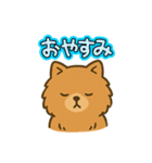 かわいいポメラニアン 日常（個別スタンプ：7）