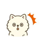 かわいいポメラニアン 日常（個別スタンプ：8）