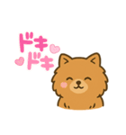 かわいいポメラニアン 日常（個別スタンプ：13）