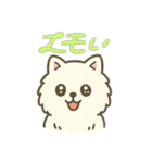 かわいいポメラニアン 日常（個別スタンプ：14）