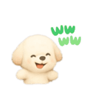 ふわふわ ワンちゃん 日常（個別スタンプ：8）