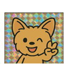 ヨーきら疾走おしゃワン伝@SFW（個別スタンプ：11）