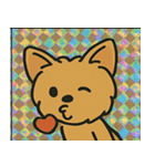 ヨーきら疾走おしゃワン伝@SFW（個別スタンプ：14）