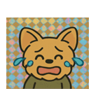 ヨーきら疾走おしゃワン伝@SFW（個別スタンプ：17）