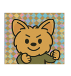 ヨーきら疾走おしゃワン伝@SFW（個別スタンプ：19）