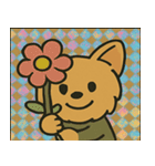 ヨーきら疾走おしゃワン伝@SFW（個別スタンプ：27）