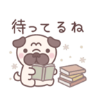 やさしい秋★パグぼん（個別スタンプ：8）